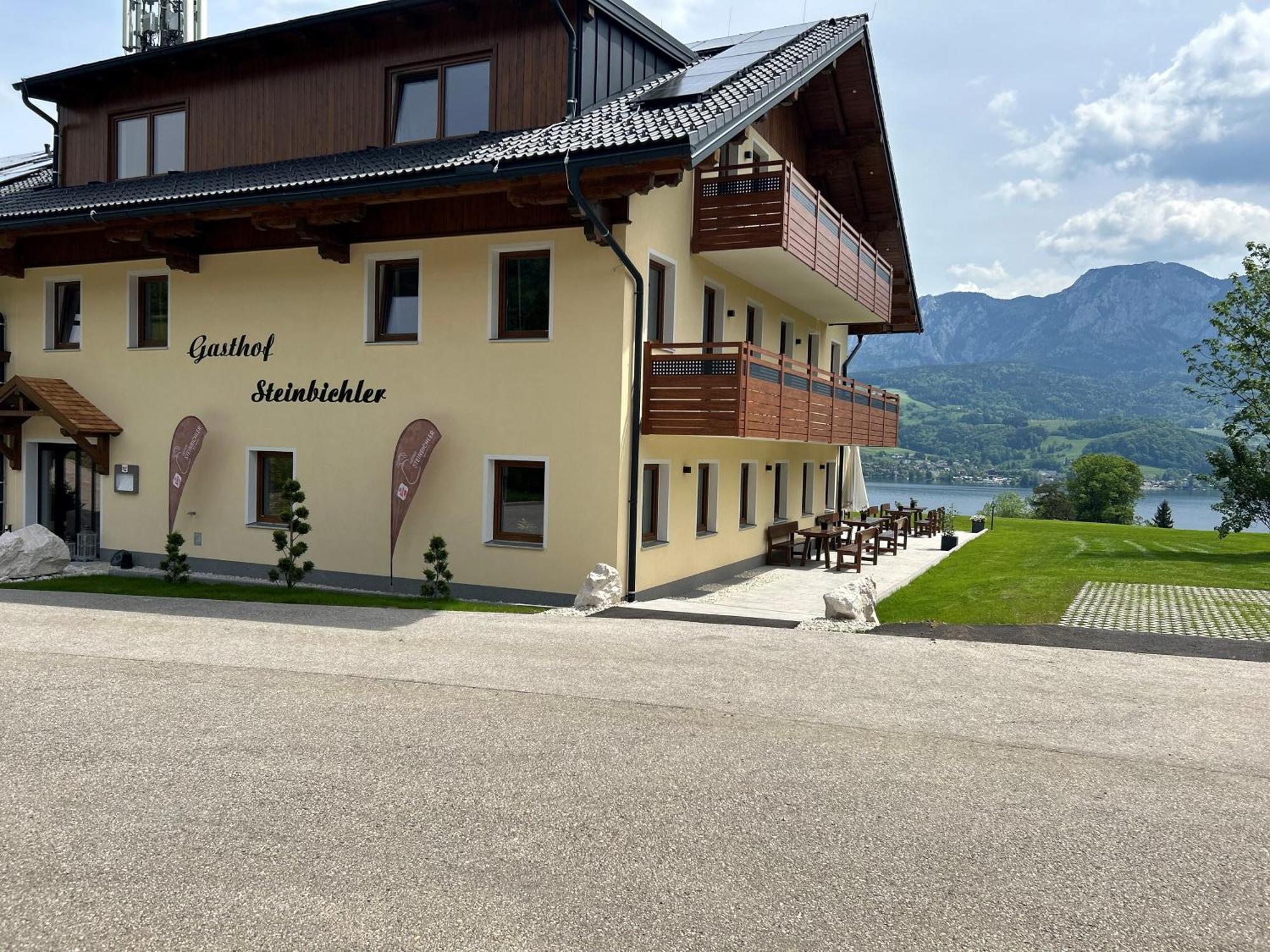 Gasthof Steinbichler Nussdorf am Attersee Exterior foto